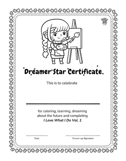 Certificate preview